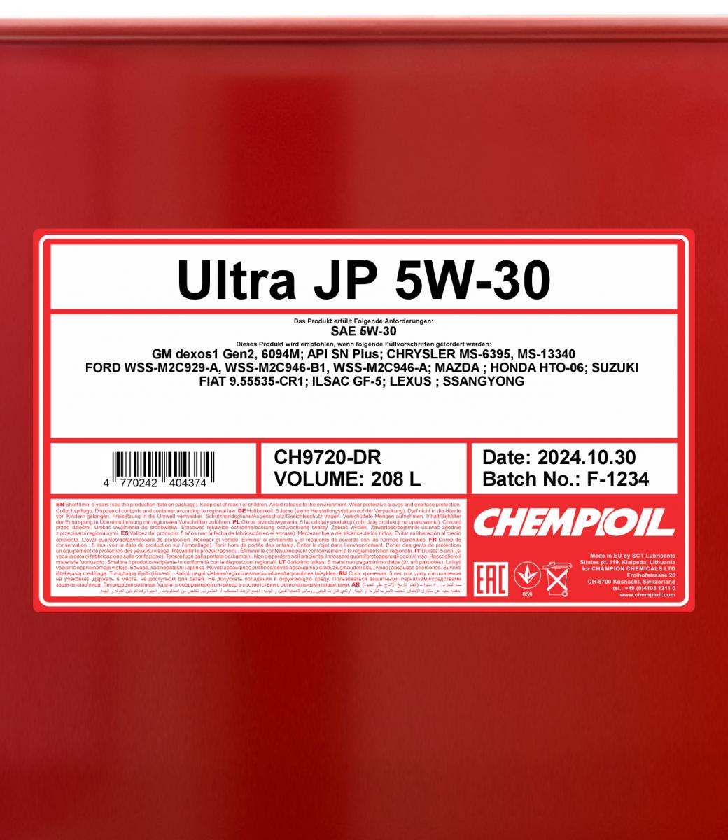 chempioil-ultra-jp-5w-30-208l-spec