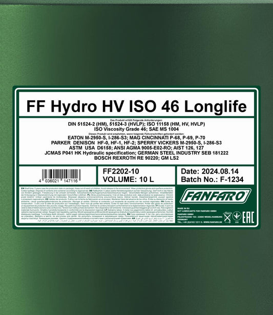 fanfaro-hydro-hv-iso-46-longlife-10l-spec