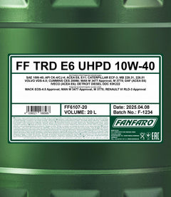 fanfaro-trd-e6-uhpd-10w-40-20l-spec