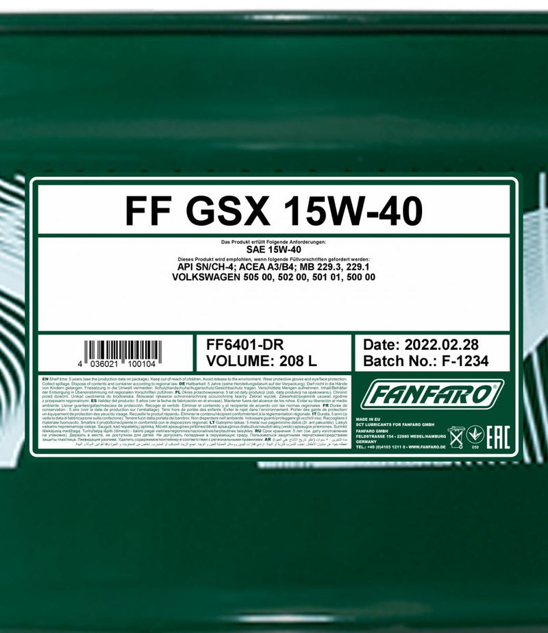 fanfaro-gsx-15w-40-208l-spec