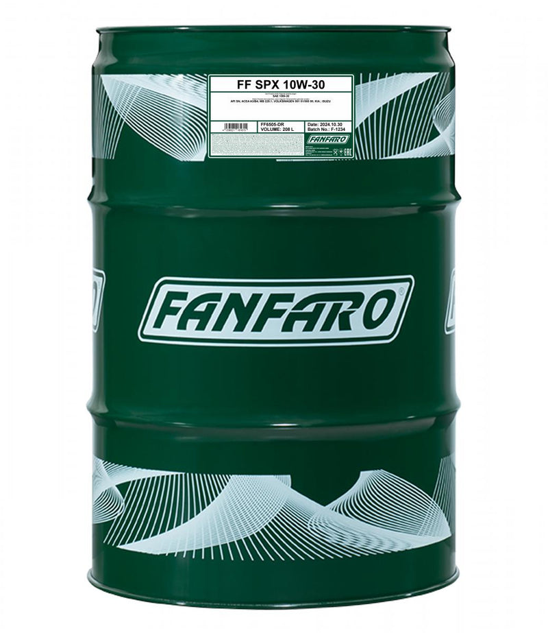 fanfaro-spx-10w-30-208l-front
