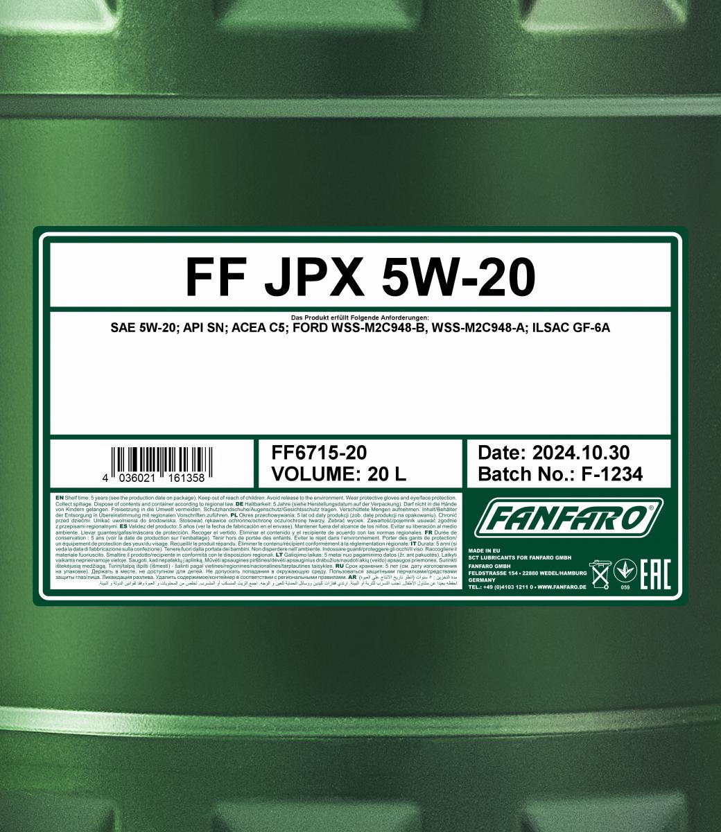 fanfaro-jpx-5w-20-20l-spec