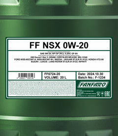 fanfaro-nsx-0w-20-20l-spec