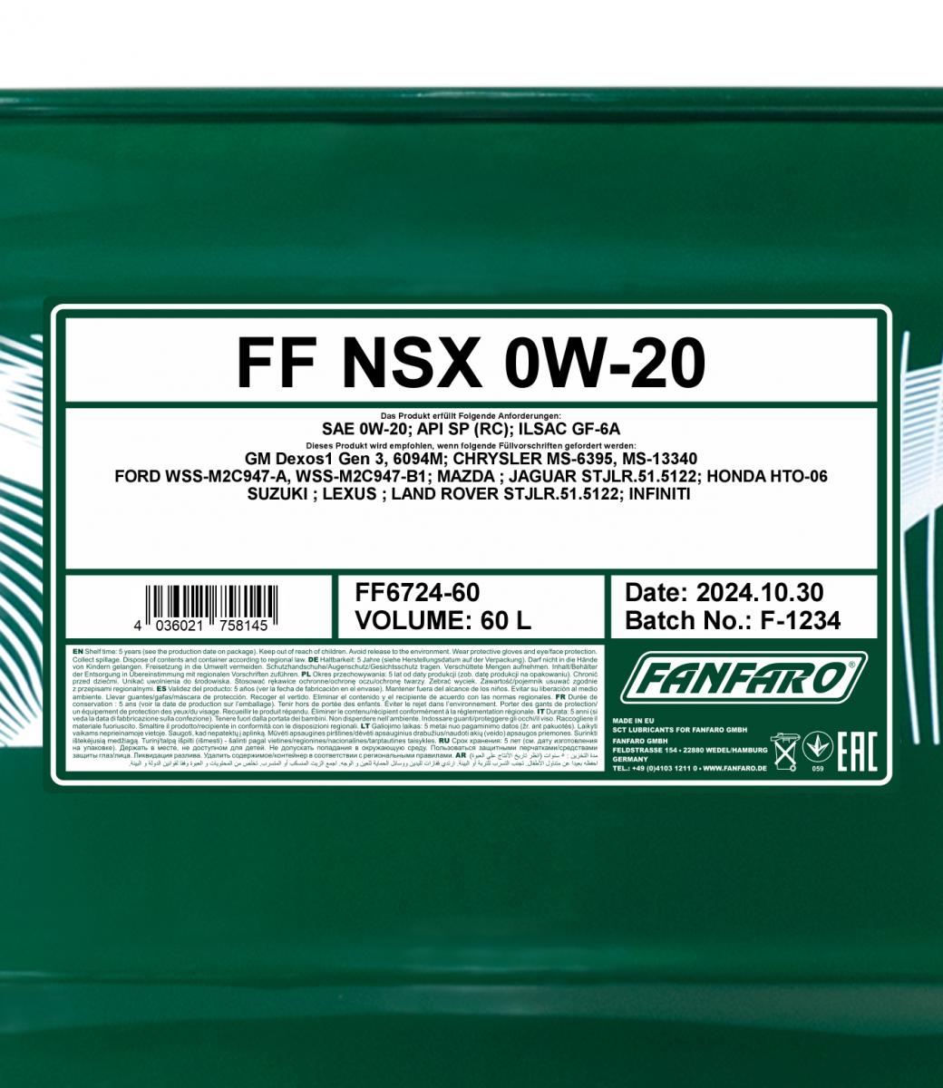 fanfaro-nsx-0w-20-60l-spec