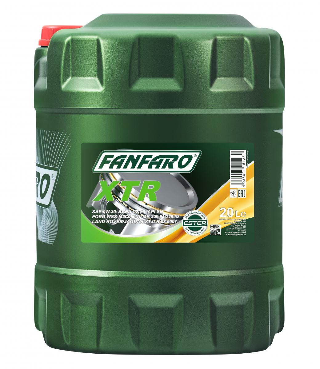 fanfaro-xtr-0w-30-20l-front