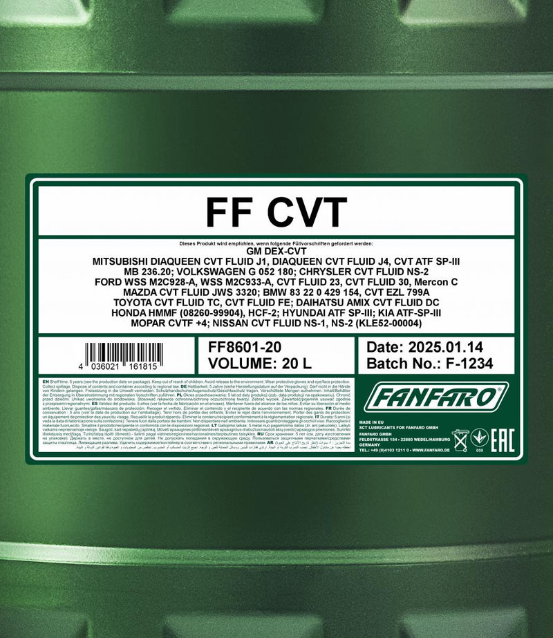 fanfaro-cvt-20l-spec
