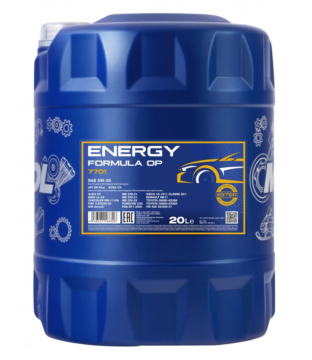 mannol-7701-energy-formula-op-5w-30-20l-front