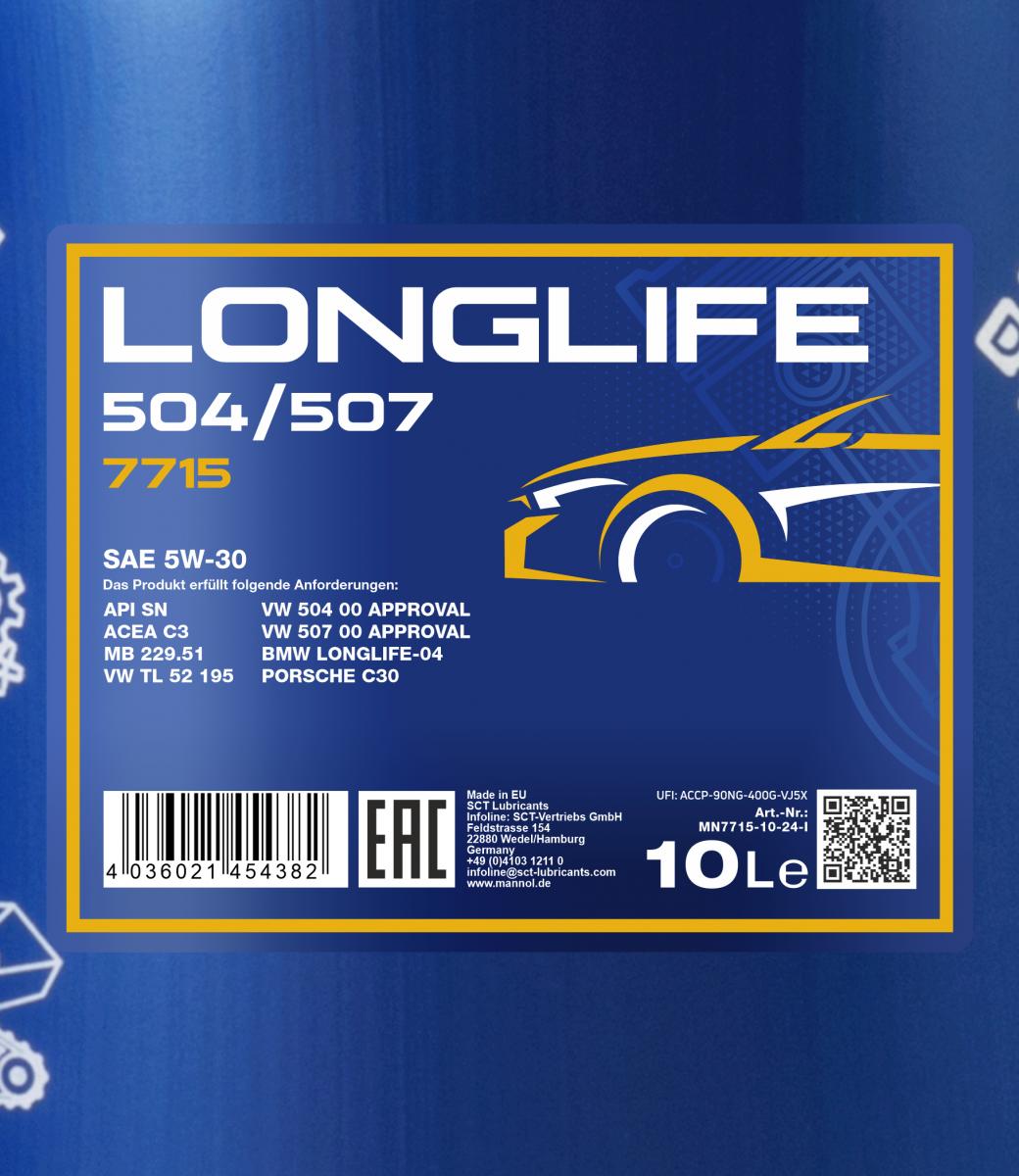mannol-7715-longlife-504/507-5w-30-10l-spec