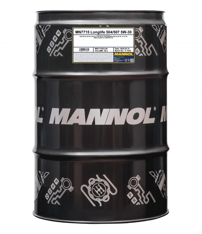 mannol-7715-longlife-504/507-5w-30-60l-front