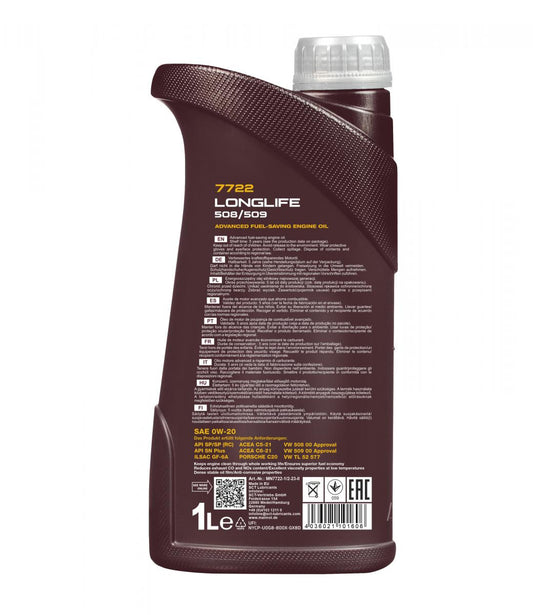 mannol-longlife-508/509-0w-20-1l-back