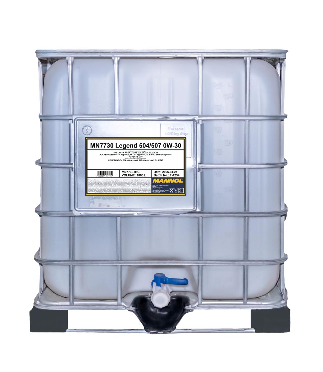 MANNOL 7730 Legend 504/507 0W-30-ibc-front
