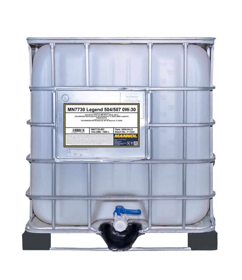 MANNOL 7730 Legend 504/507 0W-30-ibc-front