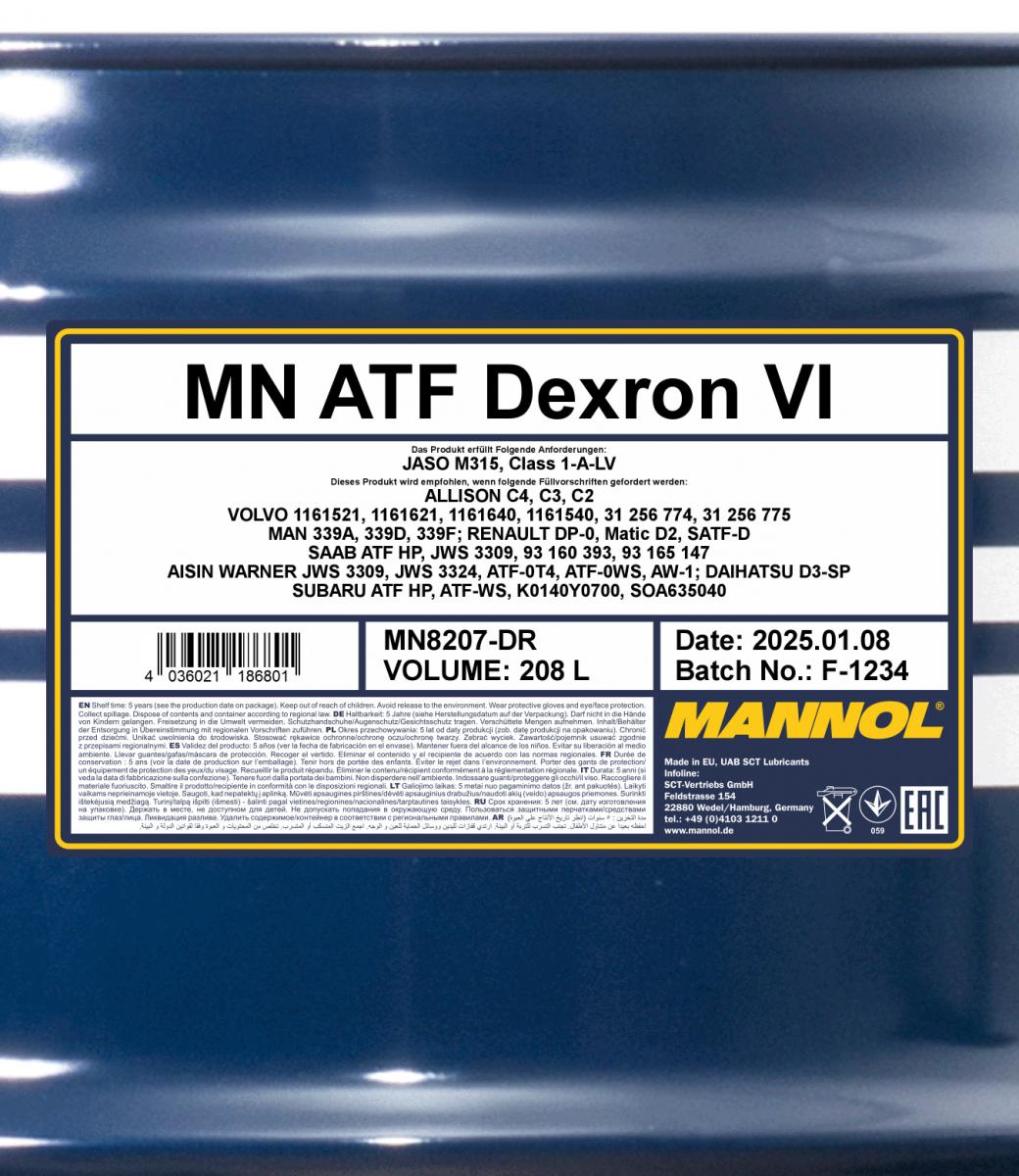 mannol-atf-dexron-vi-208l-spec